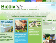 Tablet Screenshot of biodiville.org
